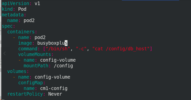 kubernetes configmap secret配置管理