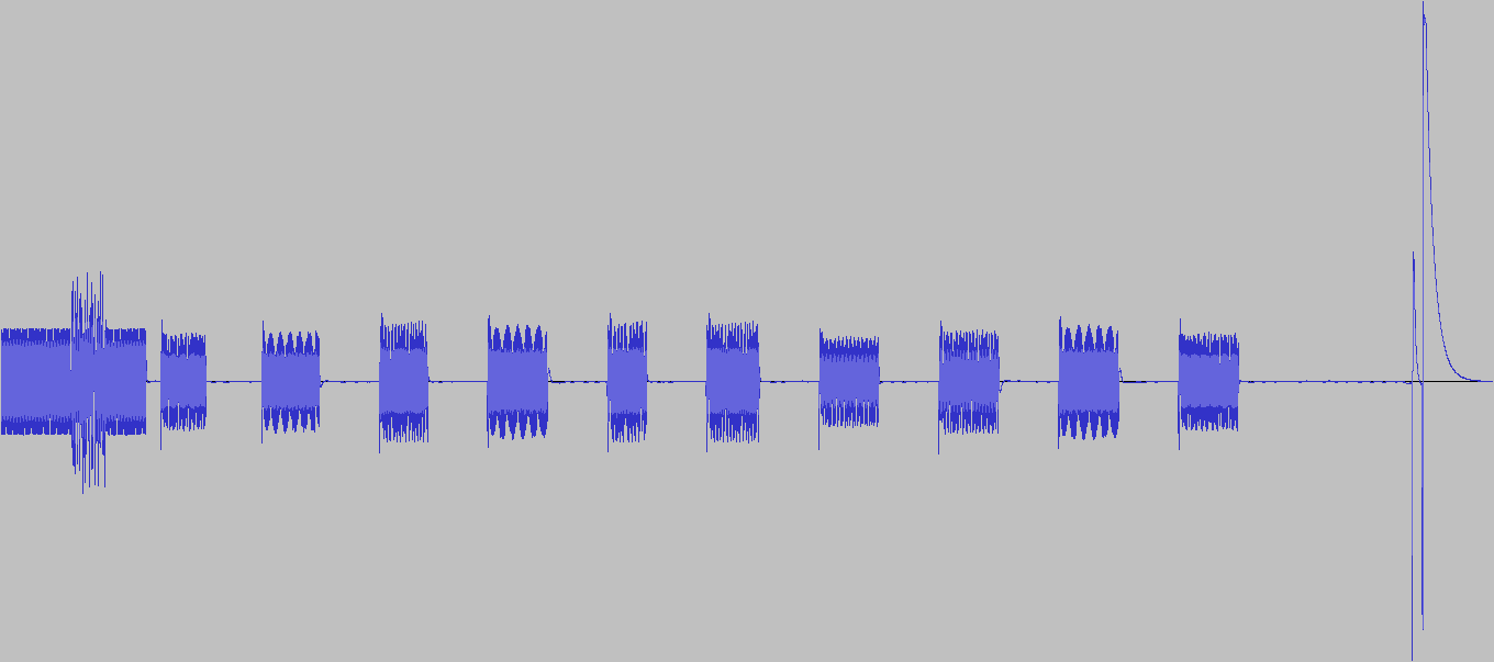 ▲ 图1.1.1 正常拨码的波形