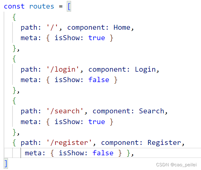 关于vuerouter中的路由元信息meta的应用_vue router metaCSDN博客