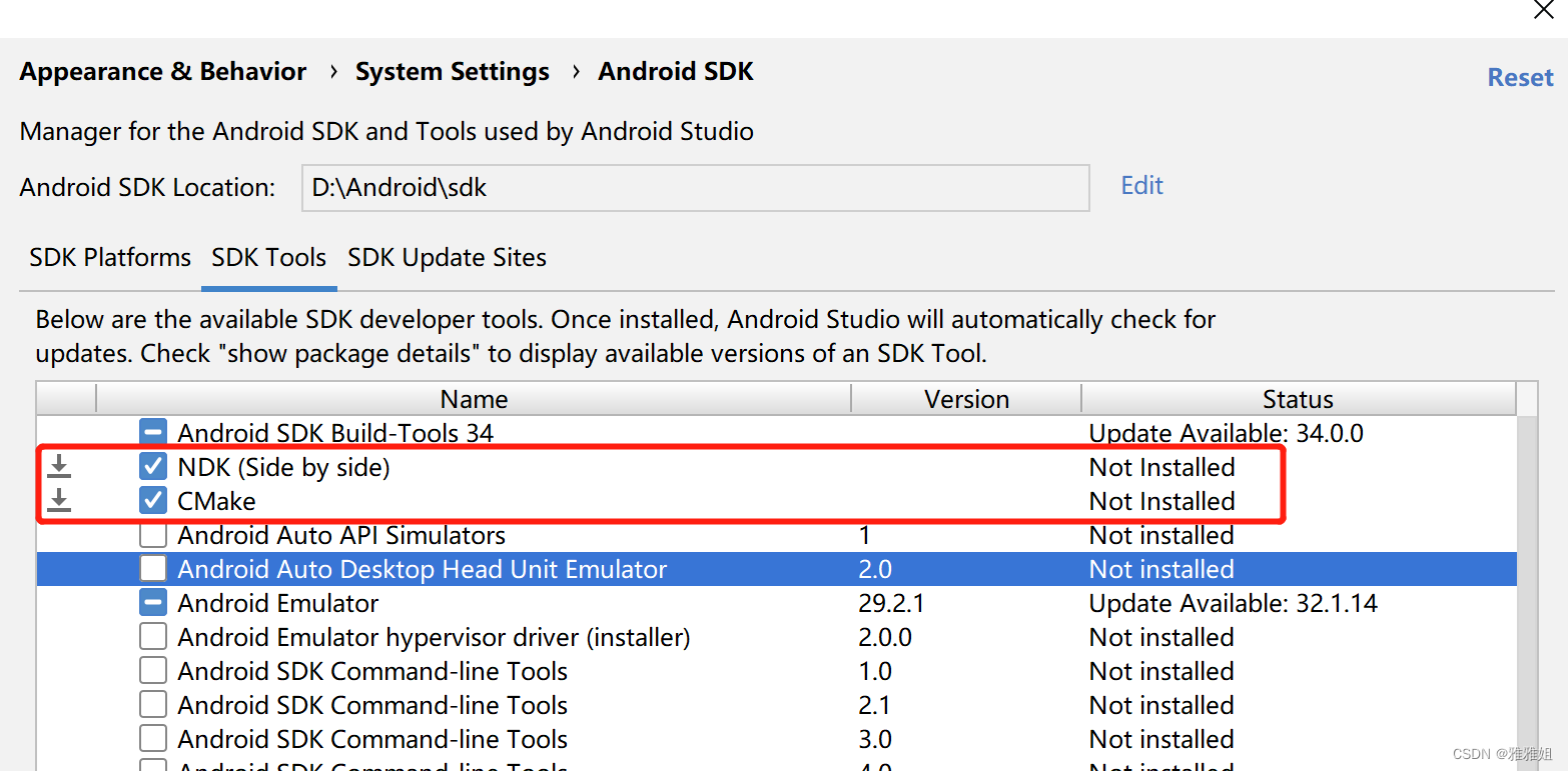 Android Studio中使用cmake开发JNI实战