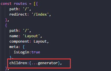 uncaught typeerror route.children.some is not a function