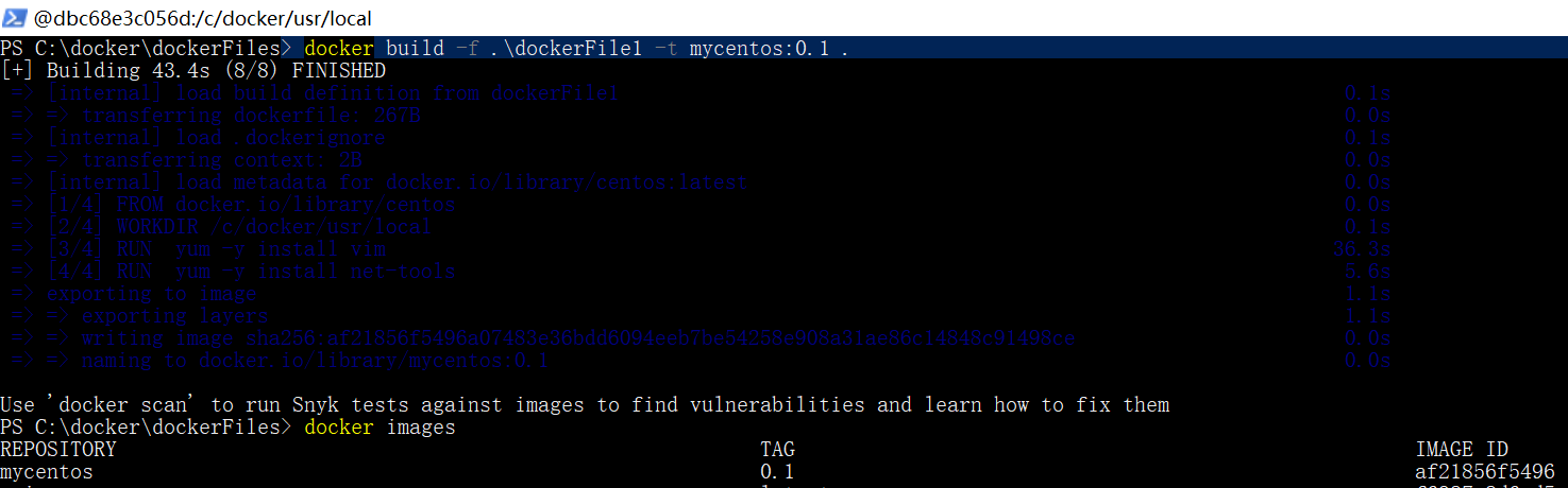 Docker combat-using Dockerfile to build an image - Programmer Sought