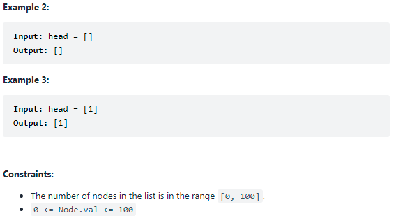 LeetCode 24 Problem Description II