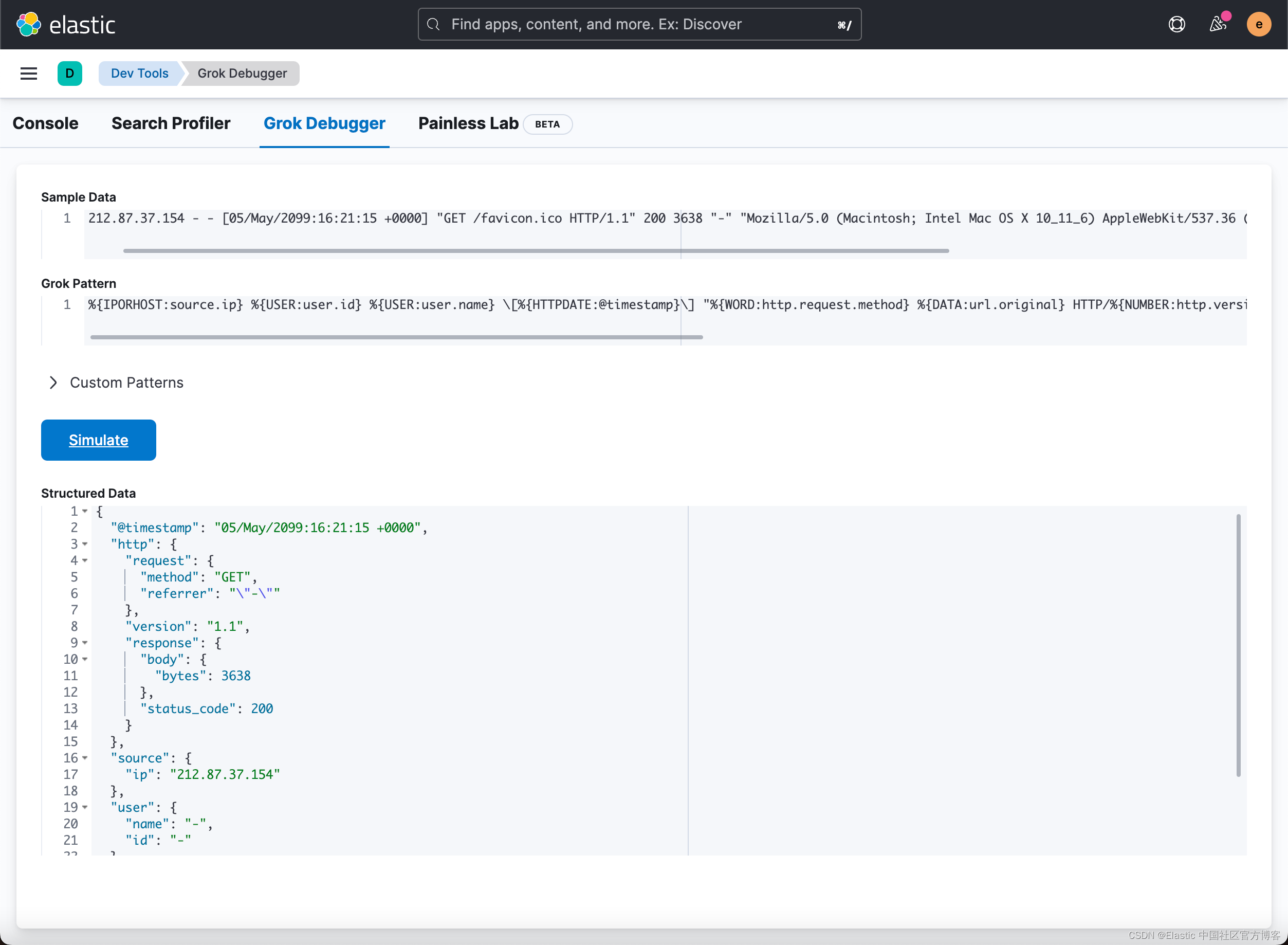 Elasticsearch：ingest Pipeline 使用示例 - 解析常用日志格式_pipeline 邮件内容 日志-CSDN博客