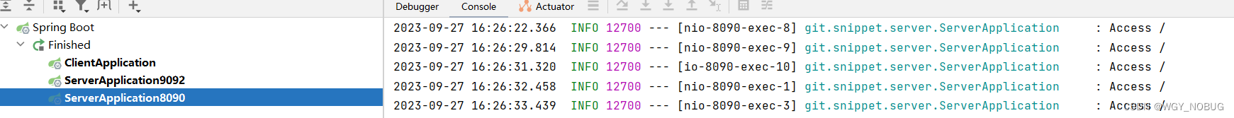 Spring Cloud Loadbalancer 实现客户端负载均衡