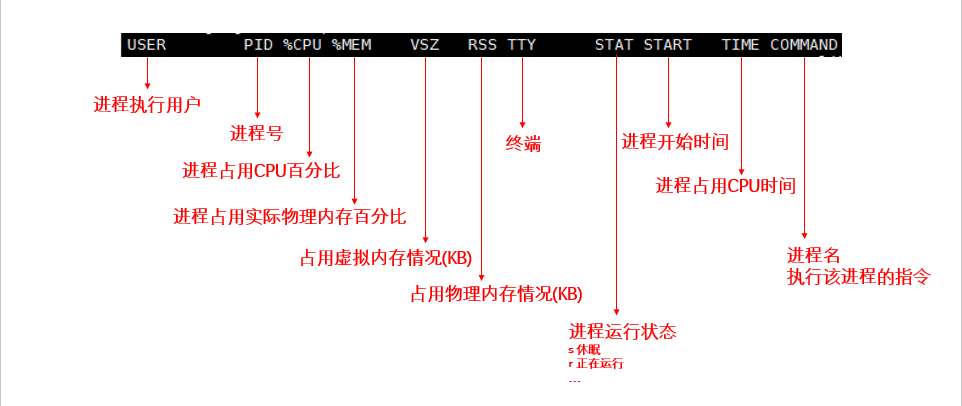 linux进程管理命令使用_shell进程