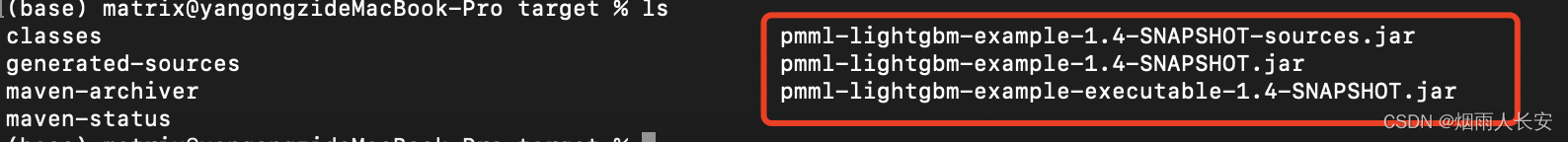 MAC系统 LightGBM模型转为pmml格式
