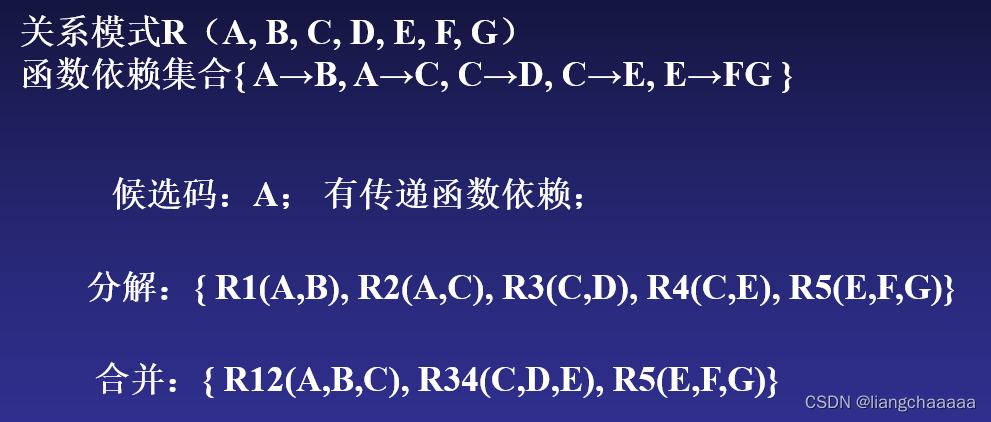 关系数据理论 规范化