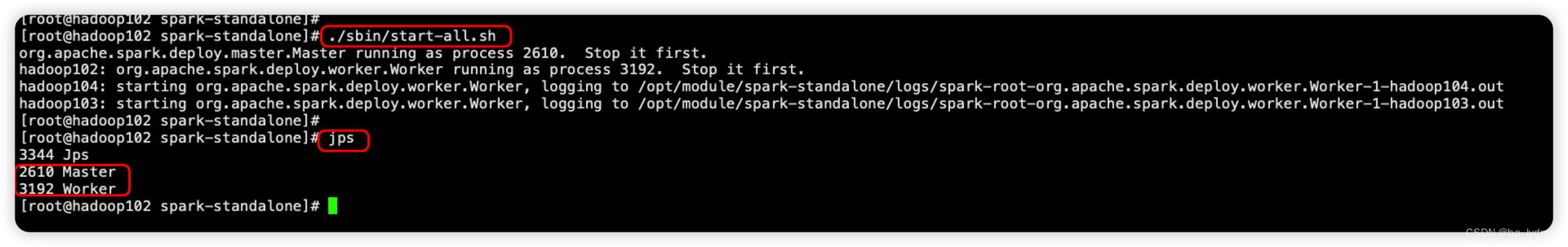 Spark 启动时，报JAVA_HOME is not set