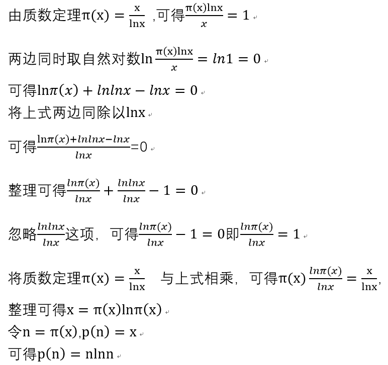估算第n个素数质数大小p N Nlnn Cache One 估算第n个素数质数大小p N Nlnn Cache One
