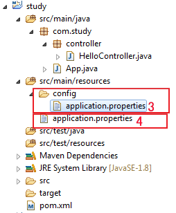 3和4适用于开发环境,位置如下: