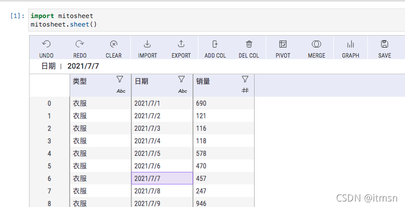 python教程51--jupyterlab之mito的使用-CSDN博客