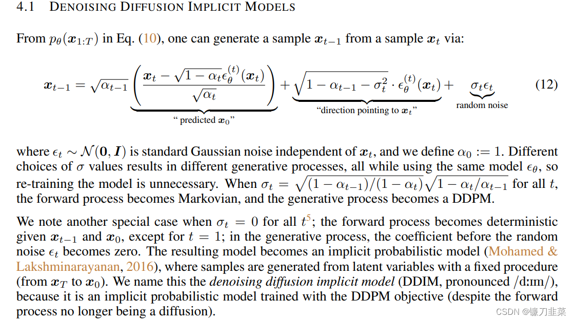 Denoising Diffusion Implicit Models