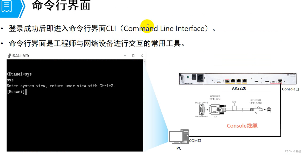 华为VRP系统基础