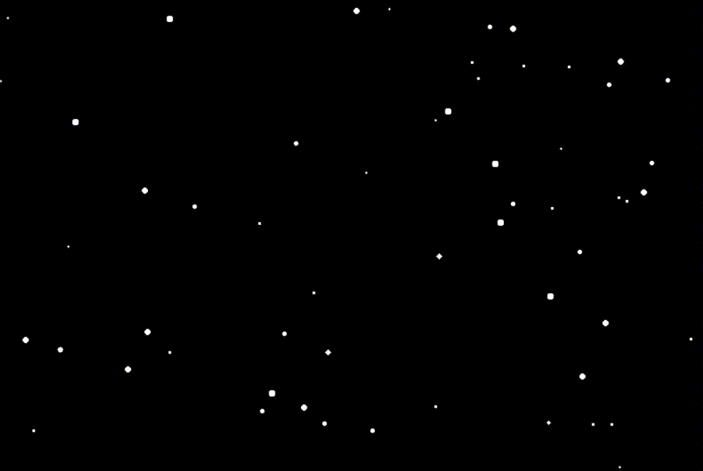 simulate starry sky