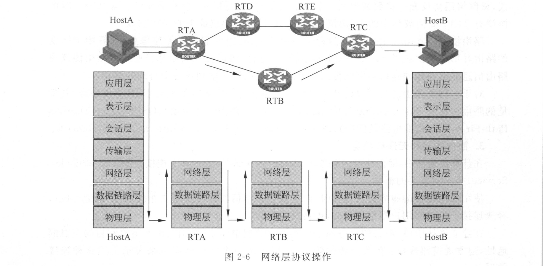 网络层协议操作