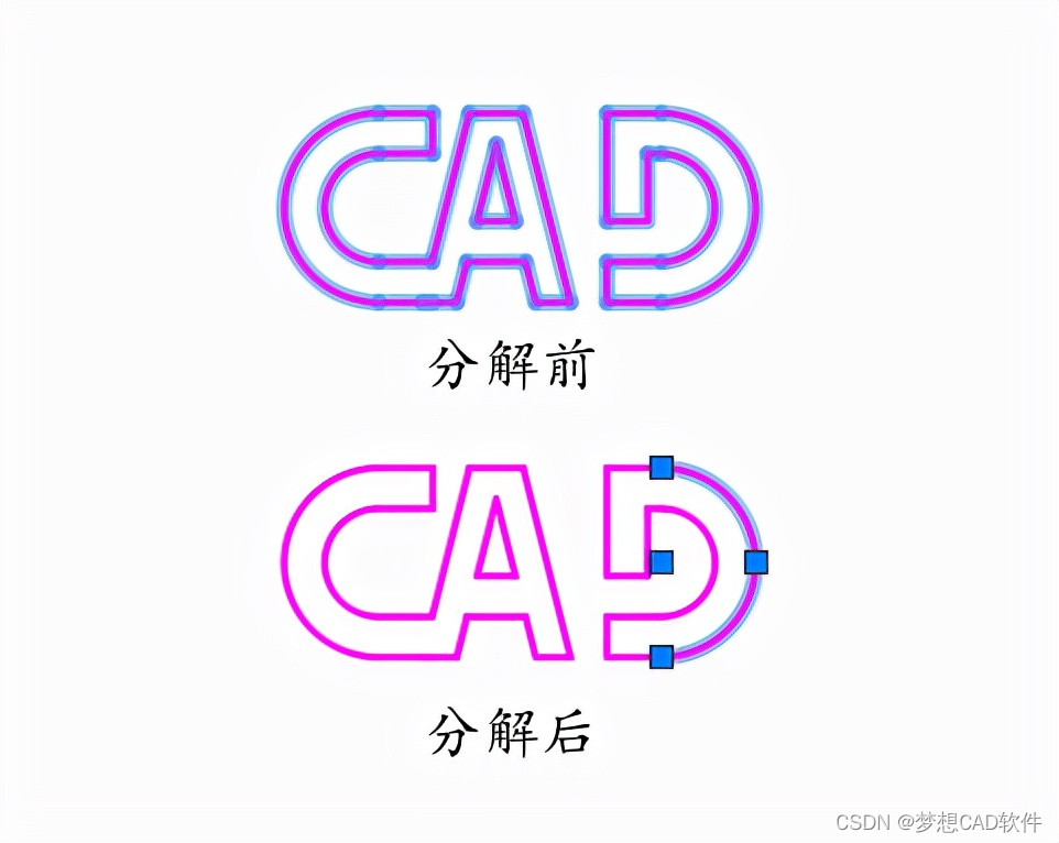 AUTOCAD——分解命令