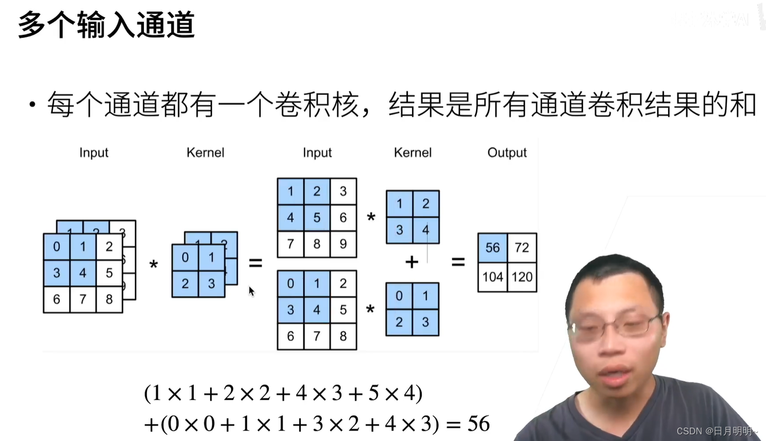 多通道卷积