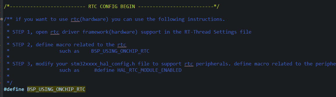 RT-Thread STM32F1 RTC时钟年月日掉电丢失的解决办法