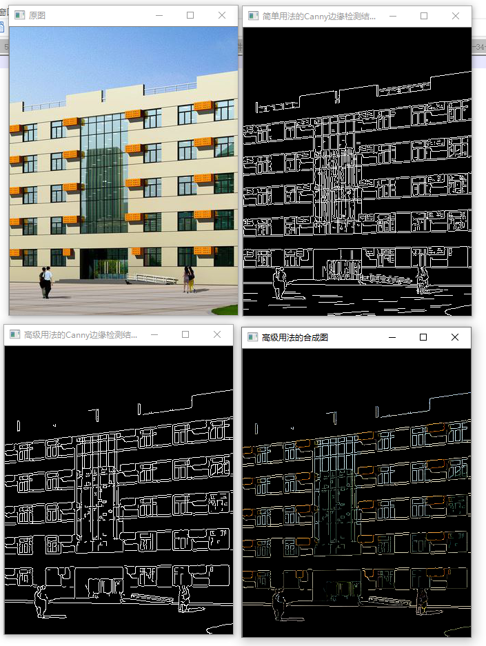边缘检测算子Canny原理概述并利用OpenCV的库函数Canny()对图像进行边缘检测[通俗易懂]