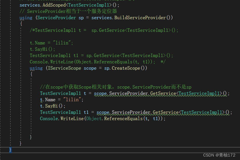 依赖注入简称DI和配置系统_package 'microsoft.extensions.dependencyinjectionCSDN博客