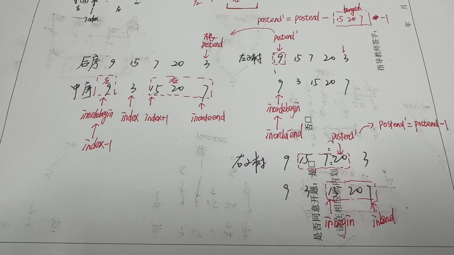 【LeetCode-中等题】106. 从中序与后序遍历序列构造二叉树