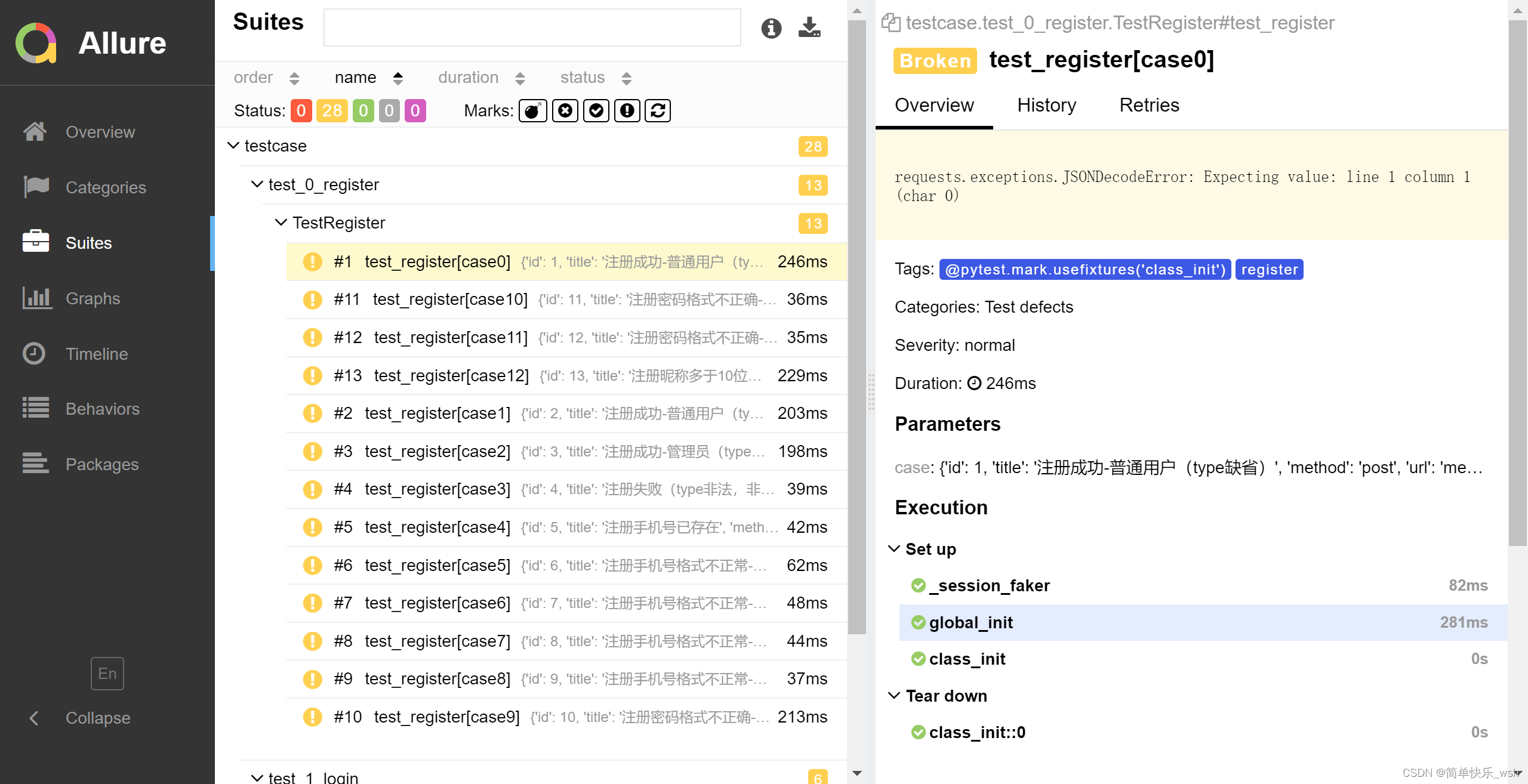 pytest集成allure报告（allure安装及配置以及如何实现集成）