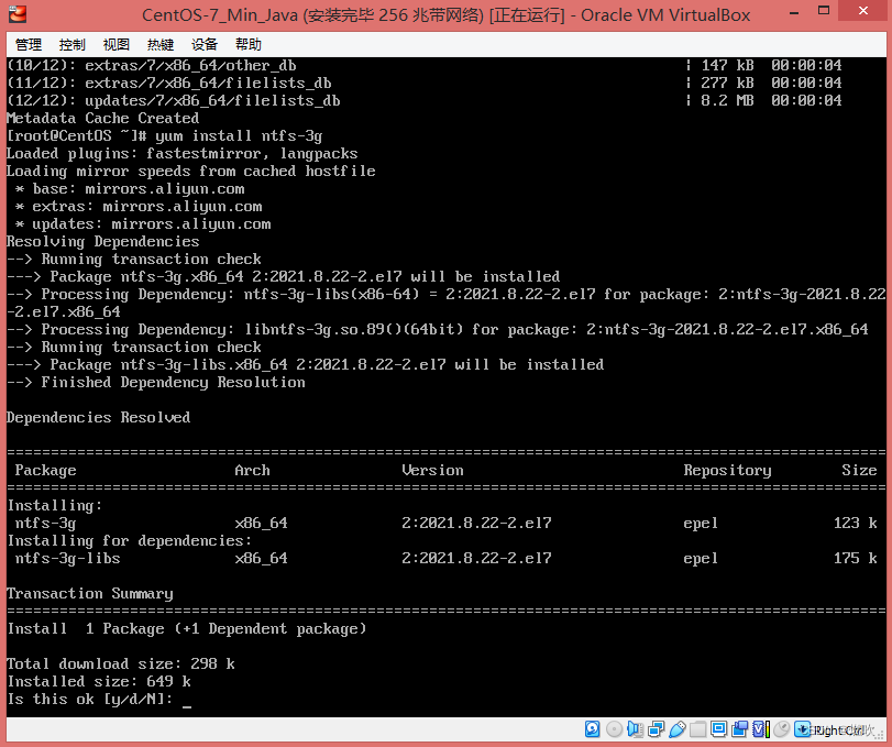 yum install ntfs-3g