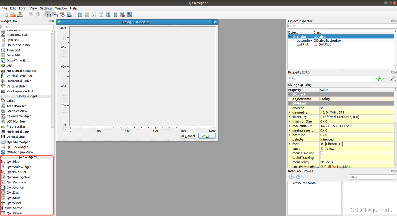 如何安装Qwt并将其集成到QtCreator/designer中?_qwt 如何 在qtcreator-CSDN博客