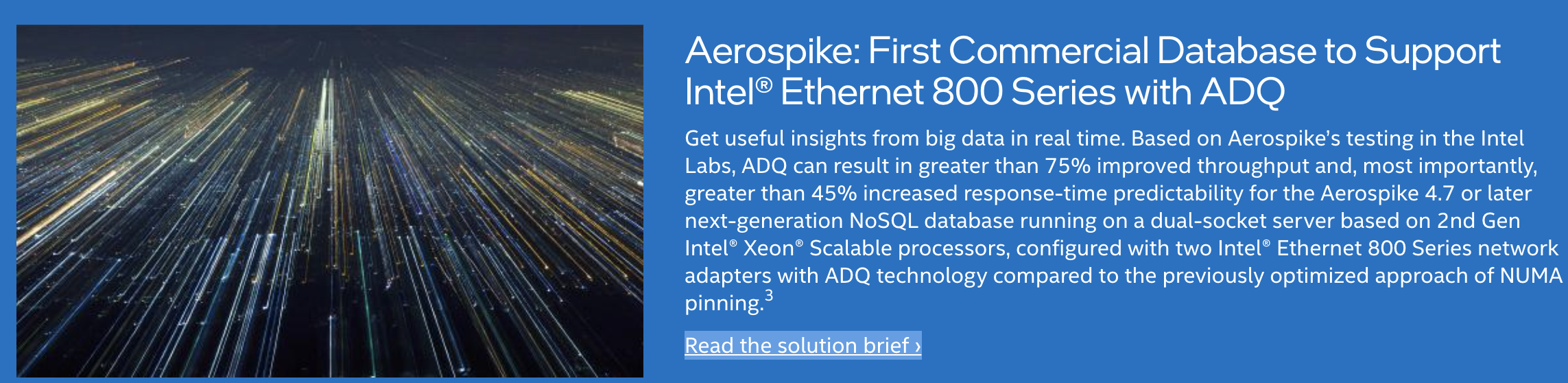 Intel Application 应用设备队列(ApplicationDevice Queues，ADQ) 与 动态设备个性化