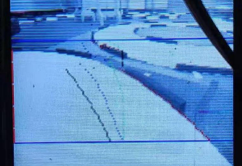 ▲ 图 5.5弯道扫线情况