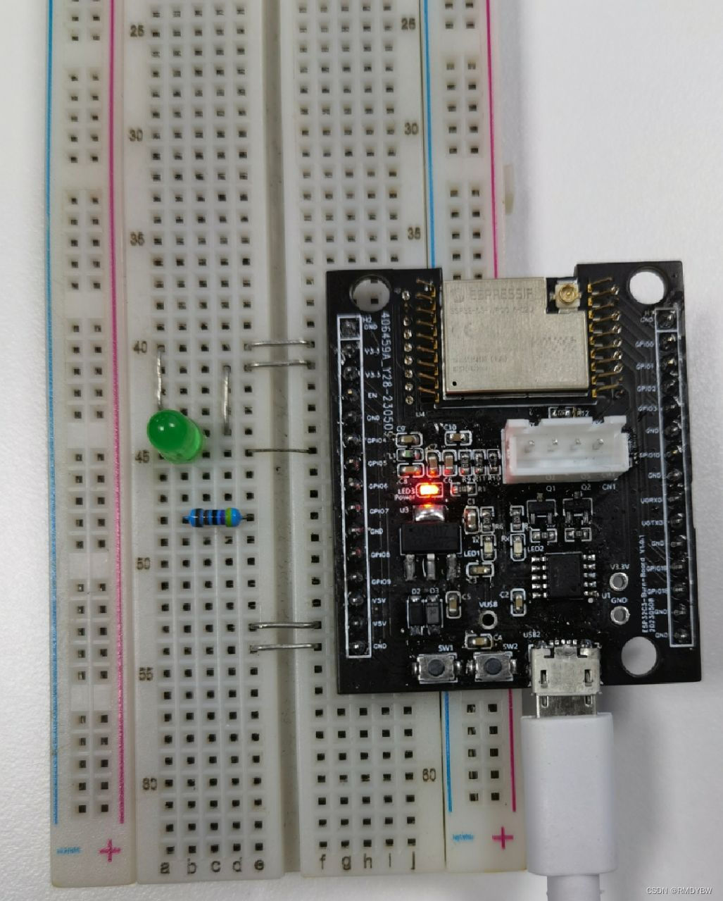 ESP32C3学习&开发之路——操作GPIO点灯-CSDN博客