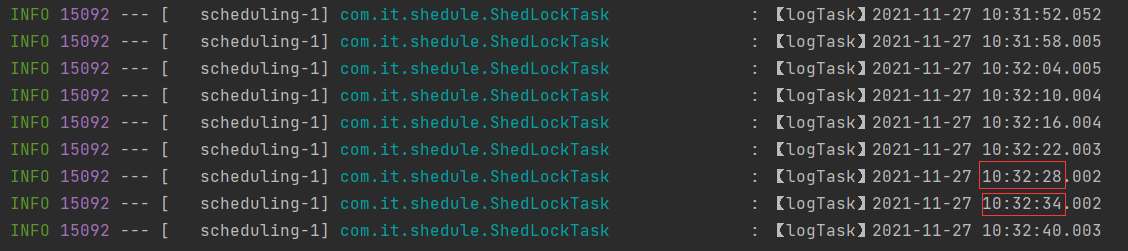 Springboot uses the Shedlock scheduled task - Programmer Sought