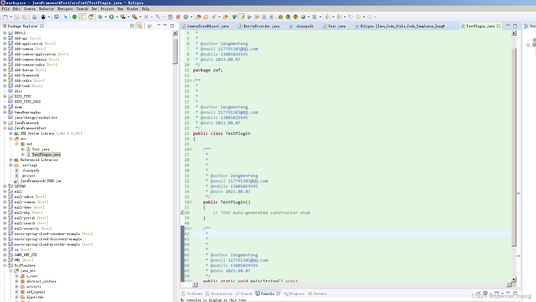 eclipse Java Code_Style Code_Templates