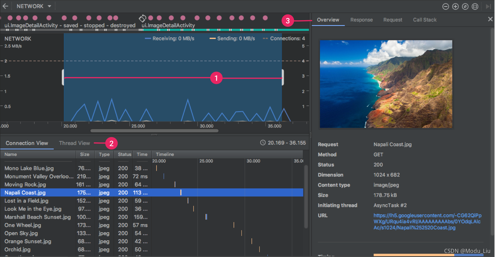 Android Studio 性能优化工具 - Profiler、CPU Profiler、Memory Profiler、Netwrok ...
