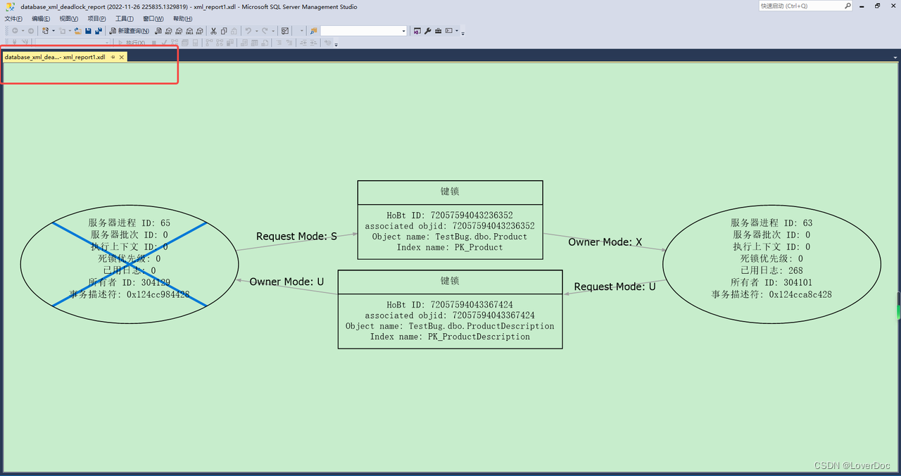 SQL Server DeadLock 分析