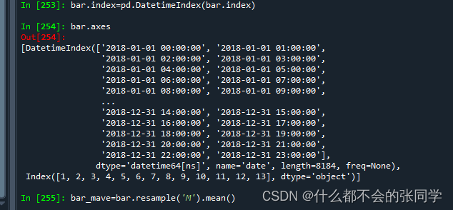 python-r-dataframe-datetimeindex