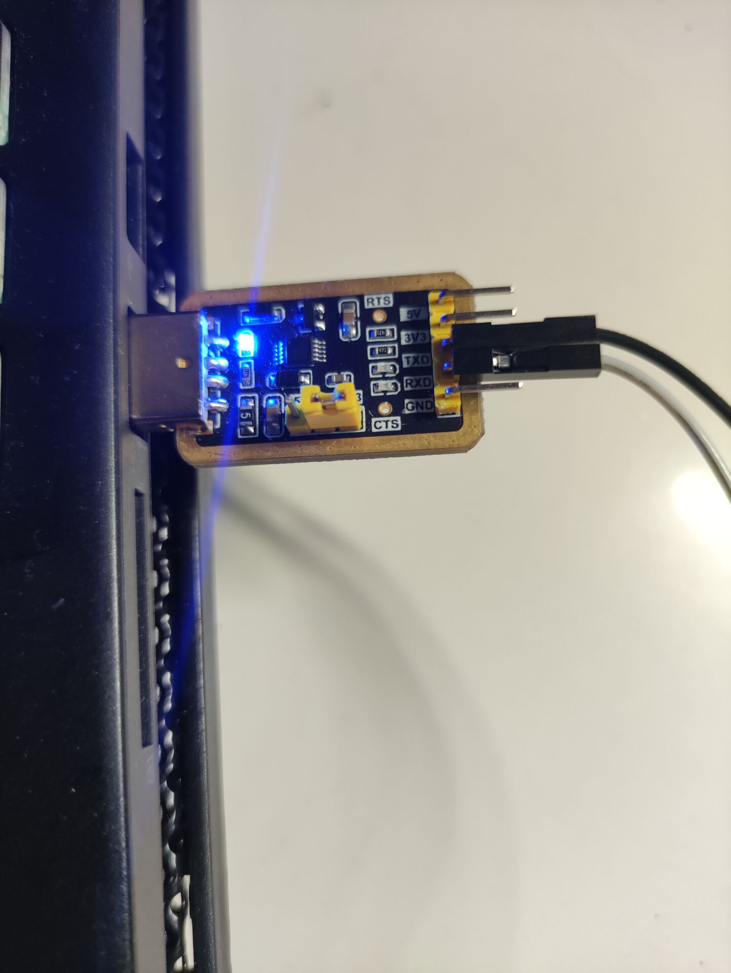 CH340串口模块与电脑连接