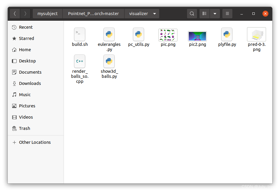 使用PointNet++测试分类自己的数据集并可视化