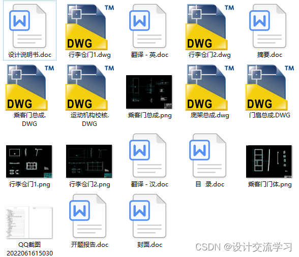 中型客车车门总成设计（说明书+CAD图纸+开题报告+翻译）_汽车开门模拟cad-CSDN博客