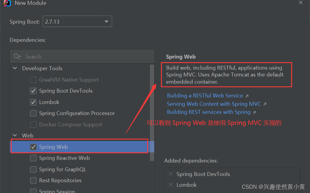 Create a Spring MVC project