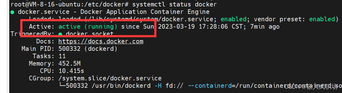 【docker】解决 Docker.service: Failed With Result ‘start-limit-hit‘.-CSDN博客