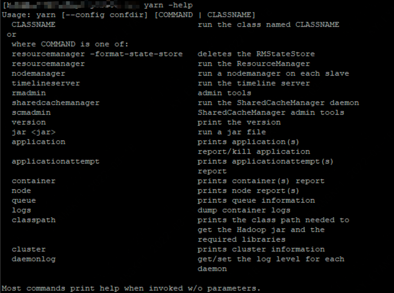 Yarn 的 Shell命令_yarn shell的常用命令CSDN博客