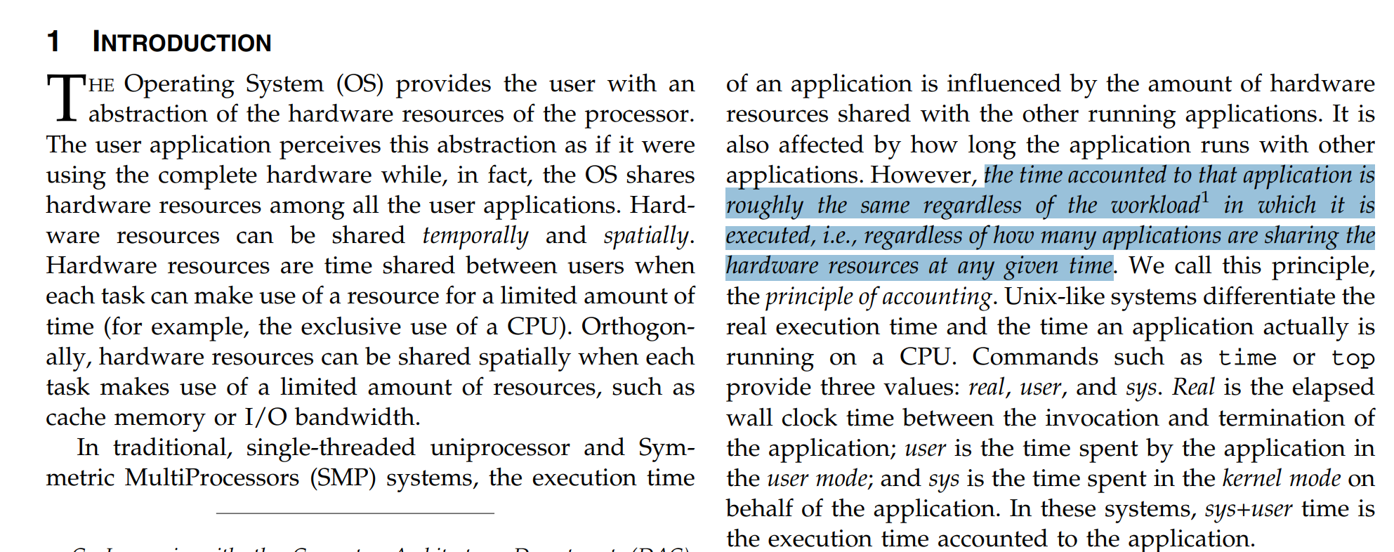 论文笔记 CPU Accounting for Multicore Processors