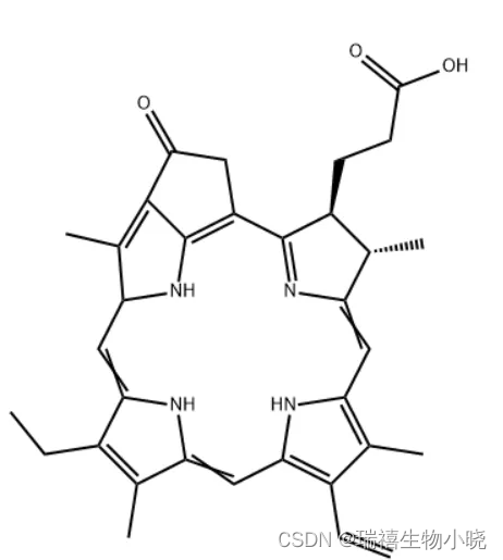 PPa-HA/NH2/NHS/MAL焦脱镁叶绿酸-a修饰叶酸/氨基/活性酯/马来酰亚胺的反应