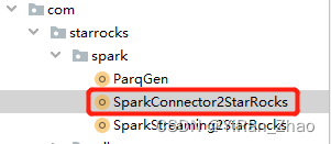 spark通过connector的方式读写starrocks