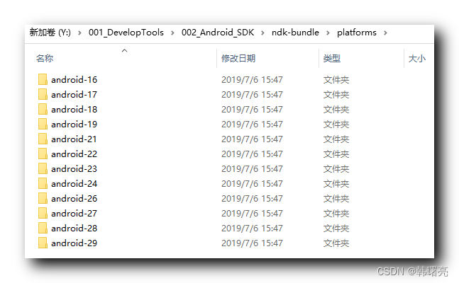 【Android NDK 开发】CMake 中查找链接 Android 自带动态库位置说明 ( ndk-bundle\platforms ...