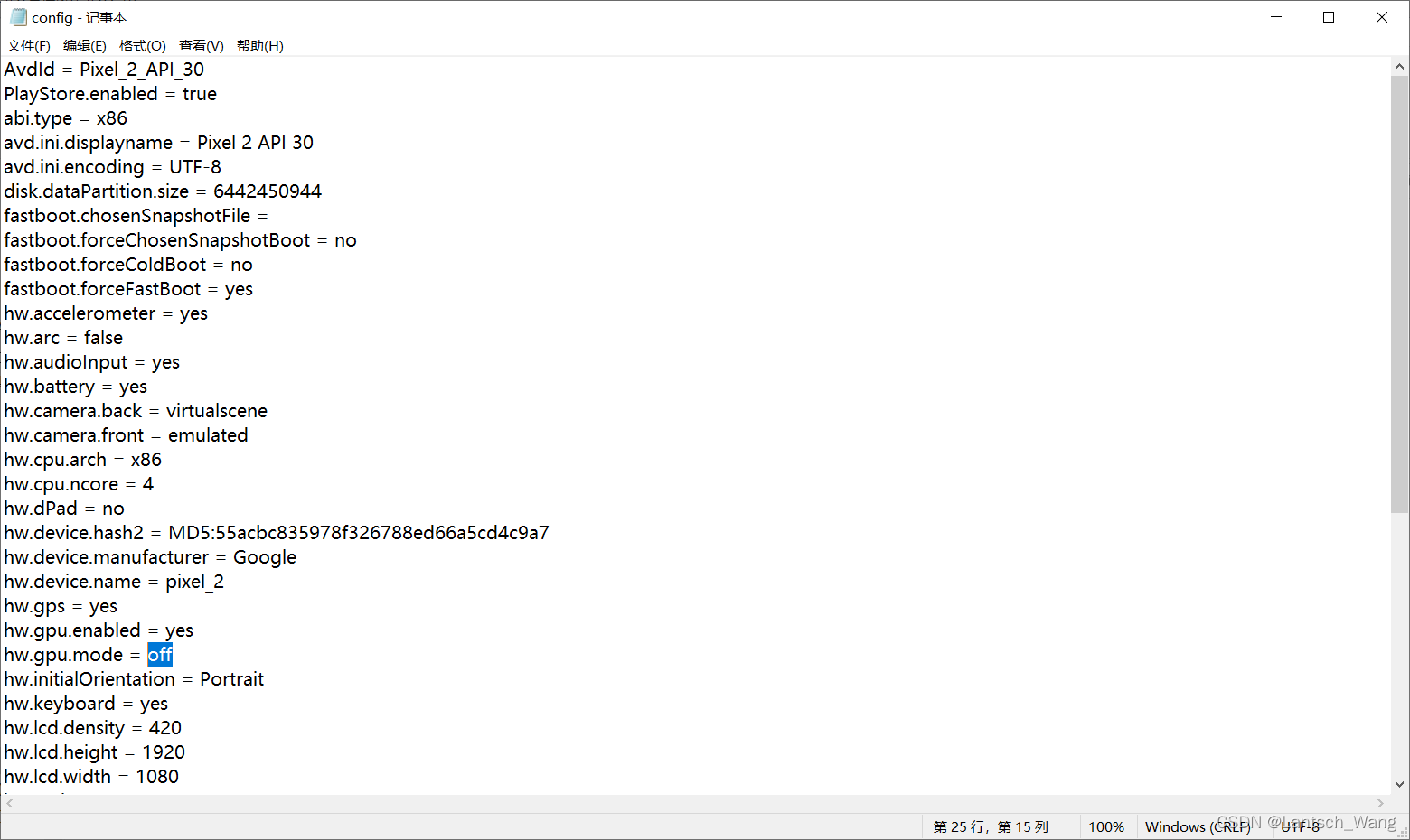 Android studio:The emulator process for AVD Pixel_4_XL_API_30 has ...