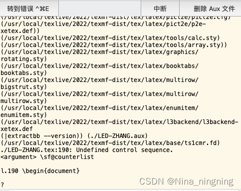 latex hyperref 错误“undefined control sequence”_latexf中undefined control ...