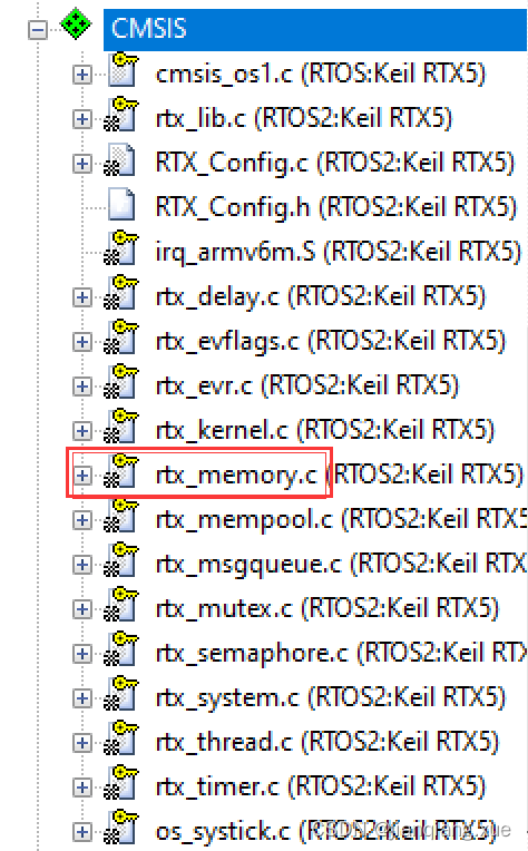 [RTX5][Memory] 使用OS自带的内存管理 osRtxMemoryAlloc() osRtxMemoryFree()